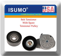 Belt Tensioner Assembly W/Spare Tensioner Pulley Fits: Chrysler Dodge Jeep