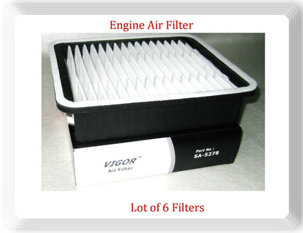 6 x Engine Air Filter Fits:OEM#17801-46080 Lexus GS300 1998-2005 IS300 2001-2005