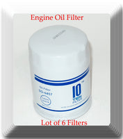 6 x SO4457 Oil Filter Fits Infiniti Mercury Nissan Subaru