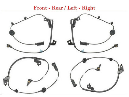 Set of 4 Wheel Speed Sensor Front - Rear Left & Right Fits Lancer Outlander 