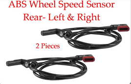 2 ABS Wheel Speed Sensor Rear L&R Right Fits Mercedes C230 250 280 300 350 63AMG