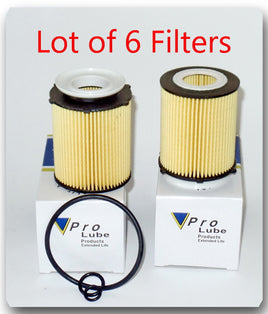 Lot 6 Oil Filter Fits: Infiniti Q30 Q50 QX30 Mercedes A B C E GLA GLC 1.6L 2.0L