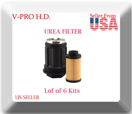 6 Kits of Diesel Exhaust Fluid(DEF)Urea Filter Fits: UF104 Mercedes Freightliner