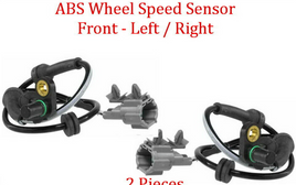 2 ABS Speed Sensor  Front Left & Right Fits: Frontier Pathfinder Xterra Equator