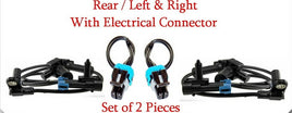 2 x ABS Wheel Speed Sensor Rear Left/Right W/ Connector Fits Hummer H3 H3T 06-10