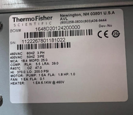 Thermo Scientific TF10000 ThermoFlex 10000 Recirculating Chiller