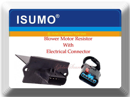 5019189AA 5 Blades Blower Resistor Motor W/ Connector Rear Fits: Chrysler Dodge 