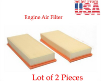4 Pieces Engine Air Intake Hose & Air Filter Left & Right Fit GLK350 2010-2012