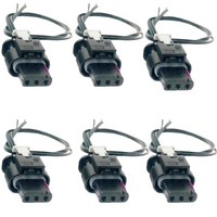 6 x Connector of Ignition Coil Fits: Edge F150 Fusion Continental MKX MKZ V6