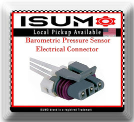 MAP Barometric Pressure Sensor  Connector Fits Chevrolet GMC 2001-2004 V8 6.6L