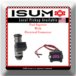 1 Kit Fuel Injector w/ Electrical Connector Fits: Golf Jetta EuroVAN  VW JETTA