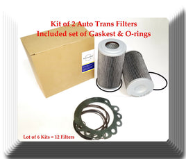 Lot of 6 Kits of Auto Trans Filter Kit HF28943 Fits:For Vehicles W/Allison Trans