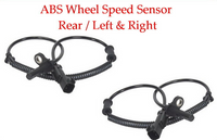 4 ABS Wheel Speed Sensor W/Connectors Front-Rear Left & Right Fits:Mustang 11-14