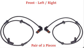 2x ABS Wheel Speed Sensor Front L&R Fits:OEM#2215401417 Mercedes CL550 S350 S550