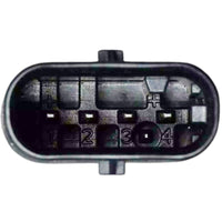 Mass Air Flow Sensor With Connector Fits Chrysler Dodge Fiat Jeep Ram 2014-2019