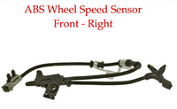 4 x ABS Wheel Speed Sensor & Connectors Front-Rear L&R Fits:  Chrysler Dodge