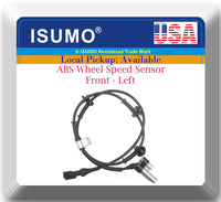 ABS Wheel Speed Sensor Front Left: Ford Lincoln Mazda for Vehicles With RWD