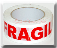 36 Rolls 2" x 110 yds Fragile Seal Packing Tape IF SEAL IS BROKEN 