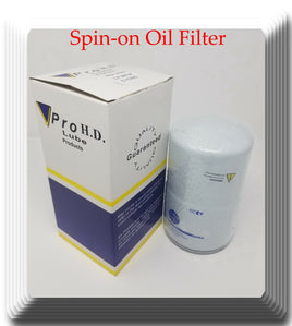 Spin-on Oil Filter Fits: Chevrolet GMC Isuzu Diesel L4 3.9L