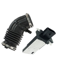 2 Pcs Mass Air Flow Sensor +  Air Cleaner Intake Hose For Altima 07-12 L4 2.5L