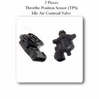 Throttle Positon Sensor & Idle Air Control Valve Fits: Chrysler Dodge Mitsubishi