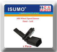 Set 2 ABS Wheel Speed Sensor  Front - Left & Right Fits: Audi Porsche VW