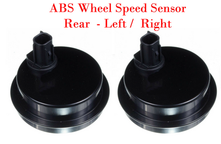 4x ABS Speed Sensor & Connector Front- Rear L/R For Corolla 09-10 Built in Japan