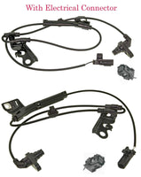 2  ABS Wheel Speed Sensor & Connector Front L/R Fits Pontiac Vibe 2009-2010 2.4L