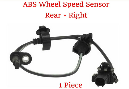 4 x ABS Wheel Speed Sensor & Connectors Front-Rear L/R Fits: Acura MDX 2007-2013