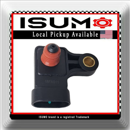 Manifold Absolute Pressure (MAP) Sensor W/connector Fit Forenza Reno 2004-2008