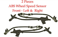 2 x ABS Wheel Speed Sensor & Connectors Front Fits Town & Country Voyager &