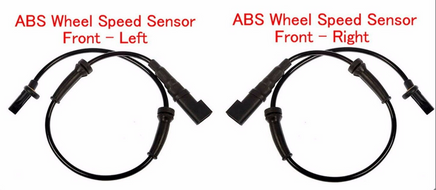 2 Kit ABS Wheel Speed Sensor Front Left & Right For Focus 2000-2007 I4 2.0 2.3L