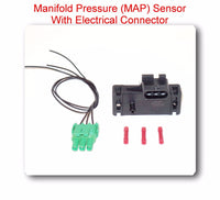 Map Sensor W / Connector Fits:Blazer S10 GMC Safari Sonoma Oldsmobile Bravada 