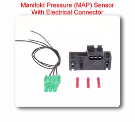 Map Sensor W / Connector Fits:Blazer S10 GMC Safari Sonoma Oldsmobile Bravada 