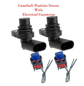 2 x Camshaft Position Sensor & Connector Fits Mercedes Benz 2014-2020