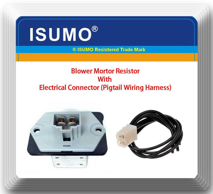 BMR565 HVAC Blower Motor Resistor With Electrical Connector Fits Hyundai Kia 