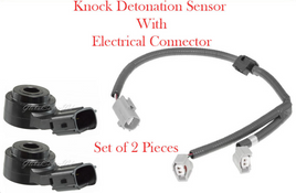 Knock Detonation Sensor With Connector Pigtail Wiring Harness Fits: Lexus Toyota