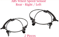 4 Pc ABS Wheel Speed Sensor W/Connector Front  Rear L/R Fits Explorer  2013-2019