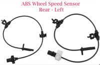 2 X ABS Wheel Speed Sensor & Connectors Rear L/RFits Honda Pilot 2012-2015