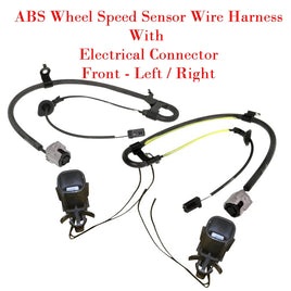 2 ABS Wheel Speed Sensor Wire Harness & Connector Rear L/R Fits Highlander 08-13