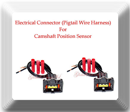 2 Kits Electrical Connetor For Camshaft Position Sensor PC661 Fits:Hyundai & Kia