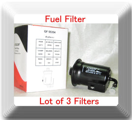 Lot of 3  Fuel Filter GF55354 Fits: LX470 98-08 LX570 14-17 Land Cruiser 98-17