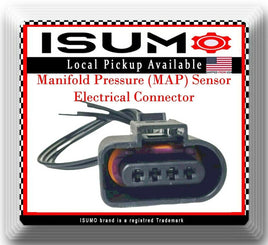 Manifold Pressure MAP Sensor Connector Fits Audi 2011-2018 Bentley 2016-2019