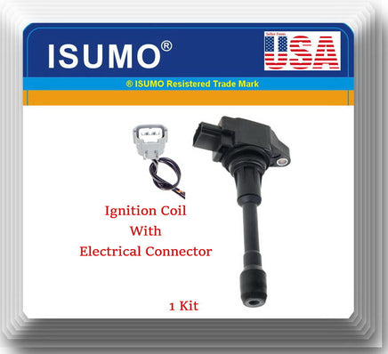 Ignition Coil W/Connector Fit:OEM#22448-ED000 Infiniti Nissan L4 V6 V8 2009-2019