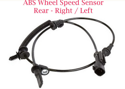 ABS Wheel Speed Sensor W/Connector Rear L/R Fits Fits Ford Lincoln 2010-2019