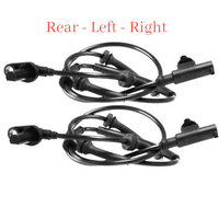 2 x  ABS Wheel Speed Sensor W/Connector Rear- L/R LR3 LR4 Range Rover Sport