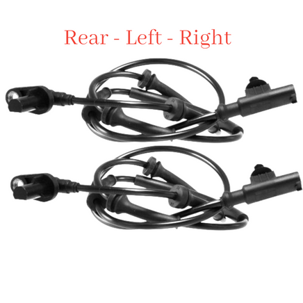 2 x  ABS Wheel Speed Sensor W/Connector Rear- L/R LR3 LR4 Range Rover Sport