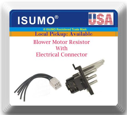 HVAC Blower Motor Resistor W/Connector Front Fits: MDX 2001-2006 Pilot 2003-2008