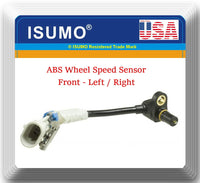 OE Spec ABS Wheel Speed Sensor W/Connector Front L/R Fits: Equinox Torrent VUE