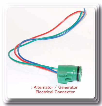  Fits: Chrysler Dodge Mitsubishi New Alternator Repair Plug-Harness Connector 